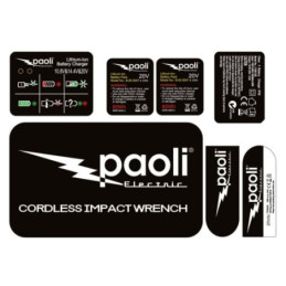 Etiquette Paoli pack...