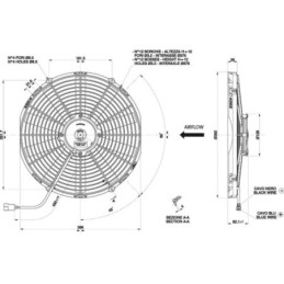 Ventilateur soufflant Ø 382...