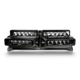 Kit 4 rampes LEDs carbone...