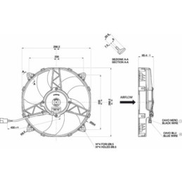 Ventilateur aspirant Ø 296...