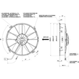 Ventilateur soufflant Ø 331...