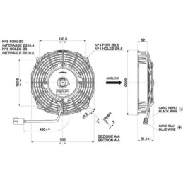 Ventilateur aspirant Ø 209...