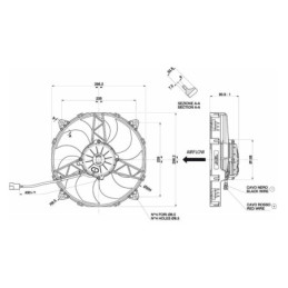 Ventilateur soufflant Ø 296...