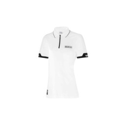 Polo Col Zippé SPARCO Femme...