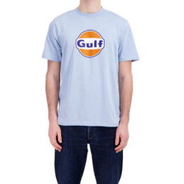 T-shirt GULF Logo Bleu pour...