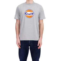 T-shirt GULF Logo Gris pour...