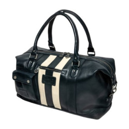 Sac JACKY ICKX Cuir 48H Bleu