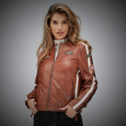 Blouson en cuir GULF...