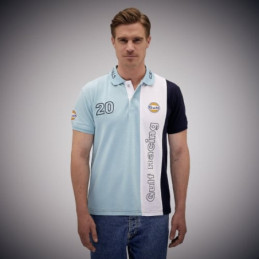 Polo GULF Monza Bleu pour...
