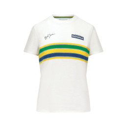T-shirt AYRTON SENNA stripe...